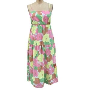 Sanctuary Pink and Green Floral Maxi Mom & Me  Dress Size M / 18 Months